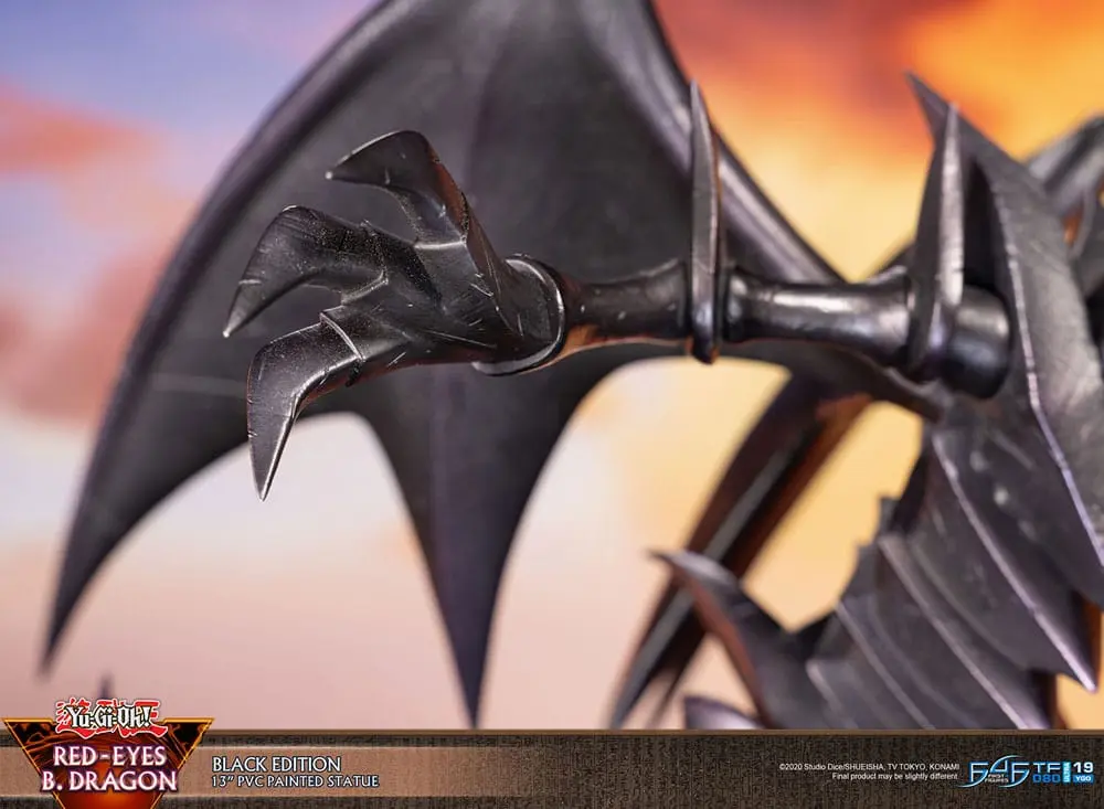 Yu-Gi-Oh! Statuie PVC Red-Eyes B. Dragon Culoare Negru 33 cm poza produsului