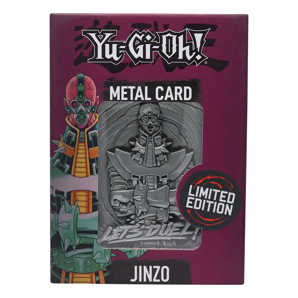 Yu-Gi-Oh! Replică Card Jinzo Ediție Limitată poza produsului