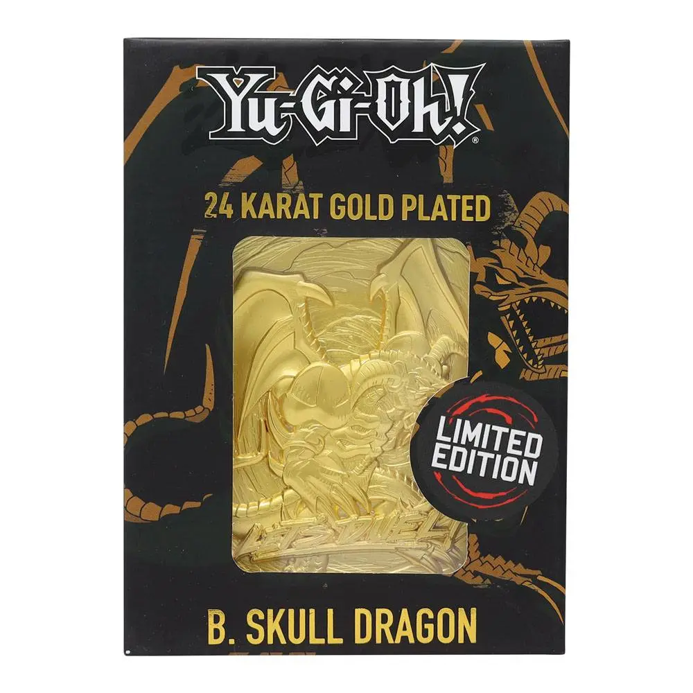 Yu-Gi-Oh! Replica Card B. Skull Dragon (placată cu aur) poza produsului