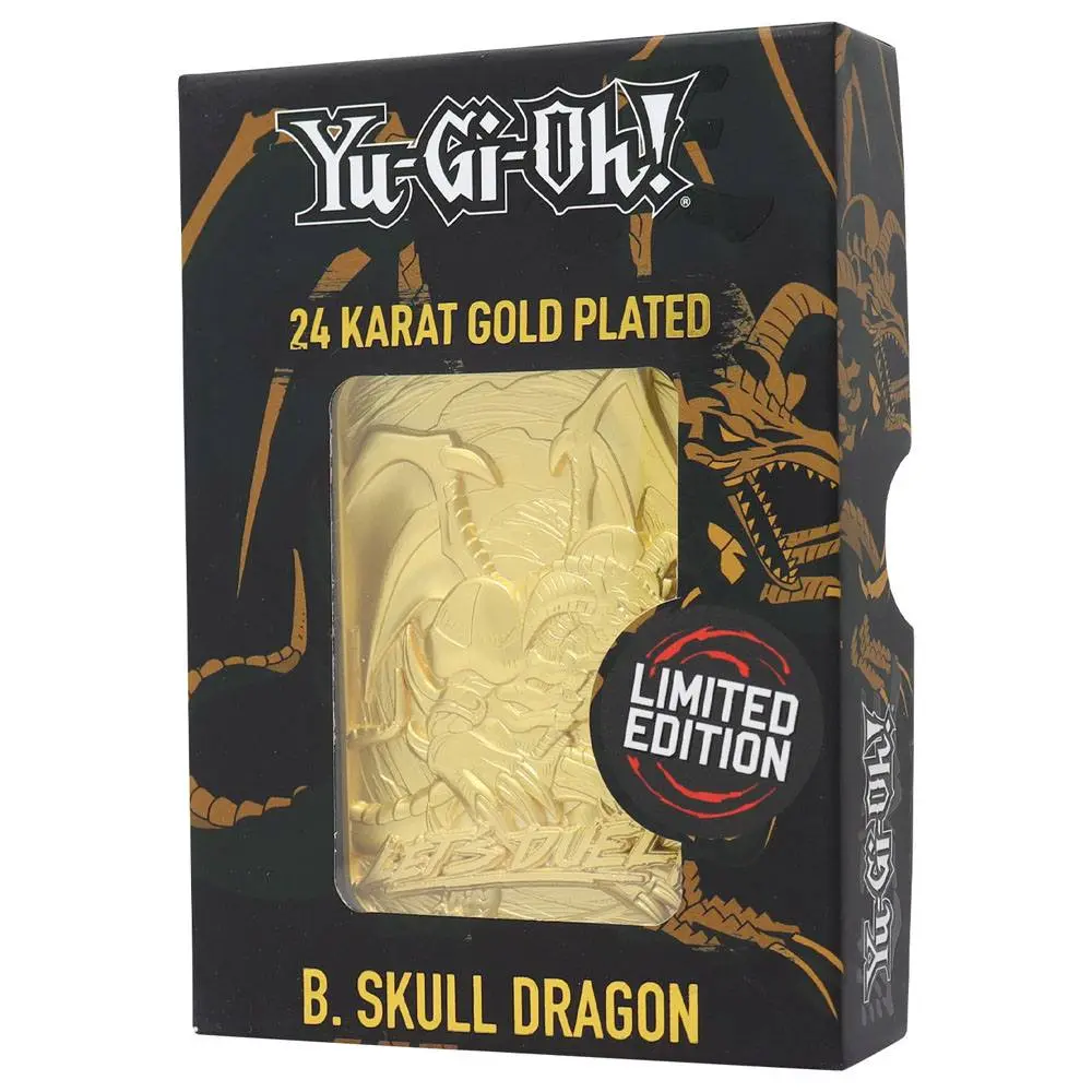 Yu-Gi-Oh! Replica Card B. Skull Dragon (placată cu aur) poza produsului