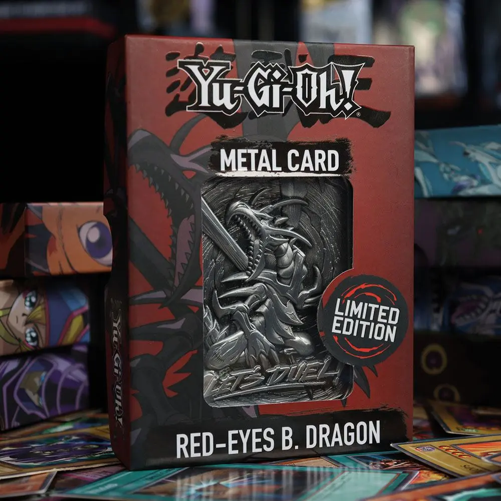 Yu-Gi-Oh! Replică Carte Red Eyes B. Dragon Ediție Limitată poza produsului