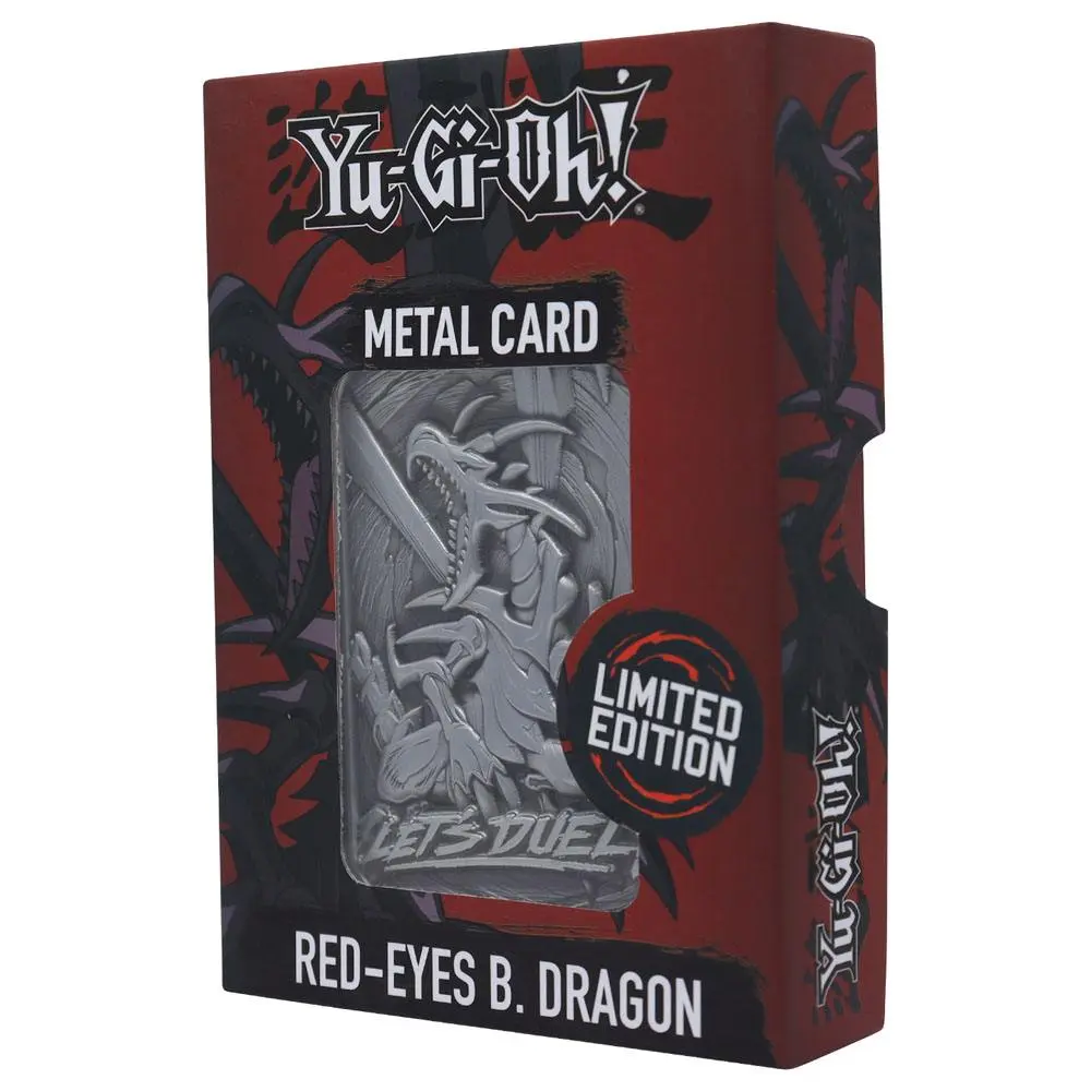 Yu-Gi-Oh! Replică Carte Red Eyes B. Dragon Ediție Limitată poza produsului