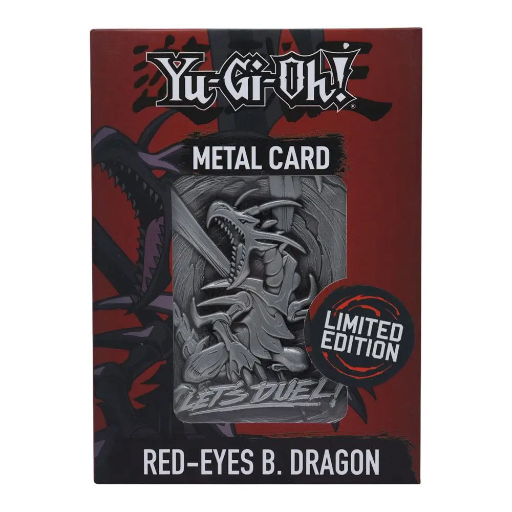 Yu-Gi-Oh! Replică Carte Red Eyes B. Dragon Ediție Limitată poza produsului