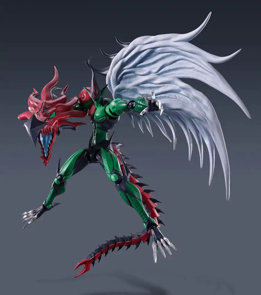 Figurină de acțiune Yu-Gi-Oh! S.H. MonsterArts Elemental Hero Flame Wingman 19 cm poza produsului