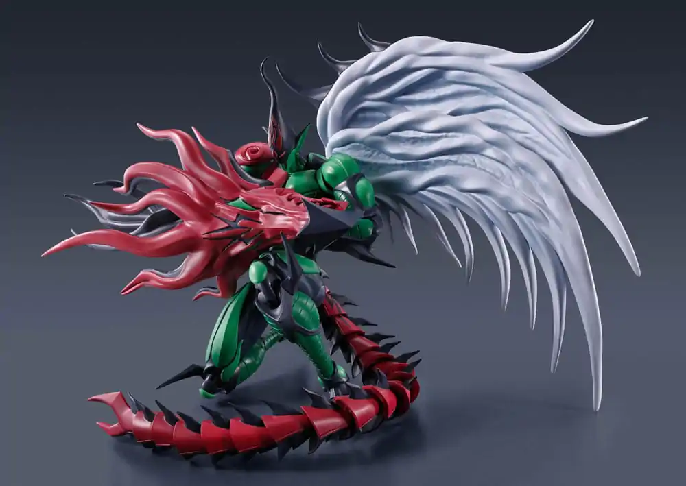 Figurină de acțiune Yu-Gi-Oh! S.H. MonsterArts Elemental Hero Flame Wingman 19 cm poza produsului