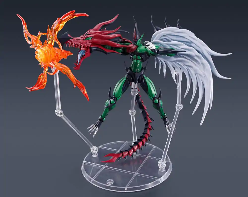 Figurină de acțiune Yu-Gi-Oh! S.H. MonsterArts Elemental Hero Flame Wingman 19 cm poza produsului