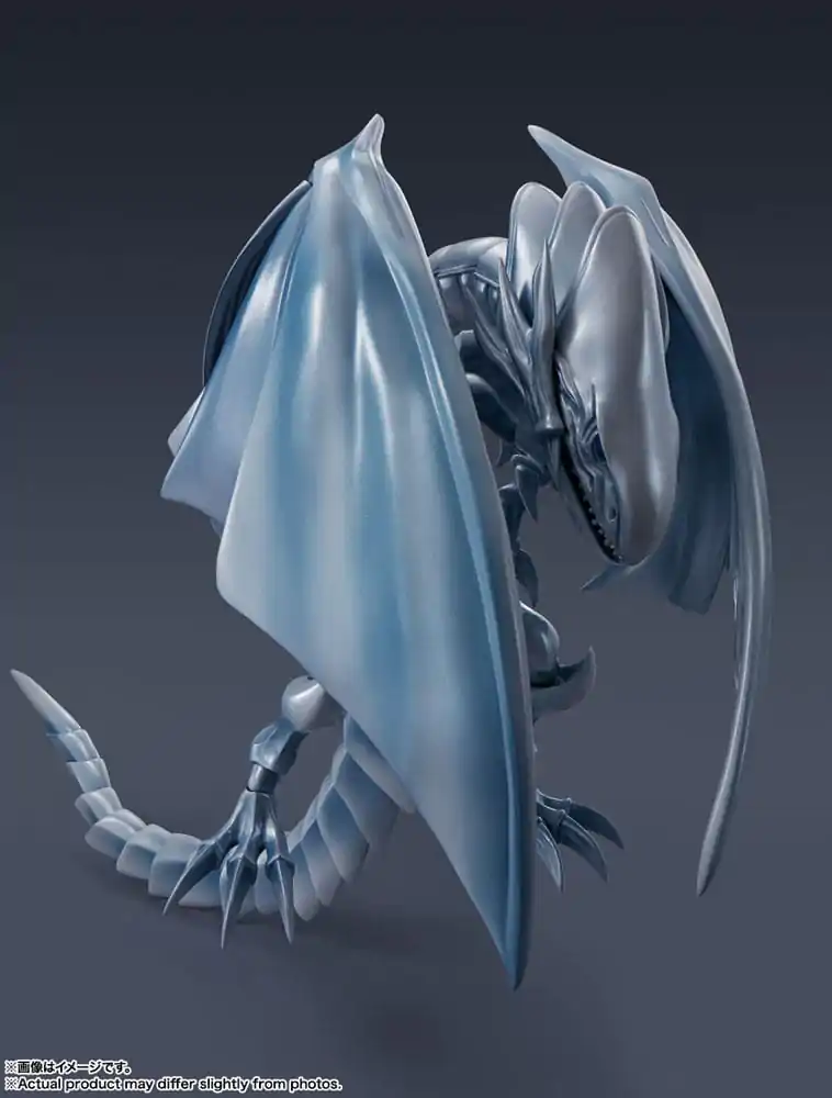 Yu-Gi-Oh! S.H. MonsterArts figurina de acțiune Blue-Eyes White Dragon 22 cm poza produsului