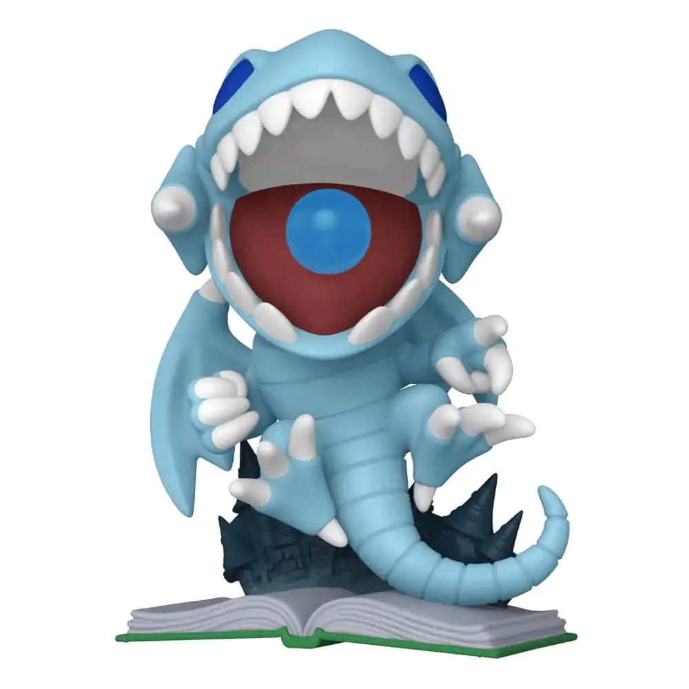 Yu-Gi-Oh! Super Sized Funko POP! Animation Figurina Vinyl Blue-Eyes Toon Dragon (GITD) Special Edition 15 cm poza produsului
