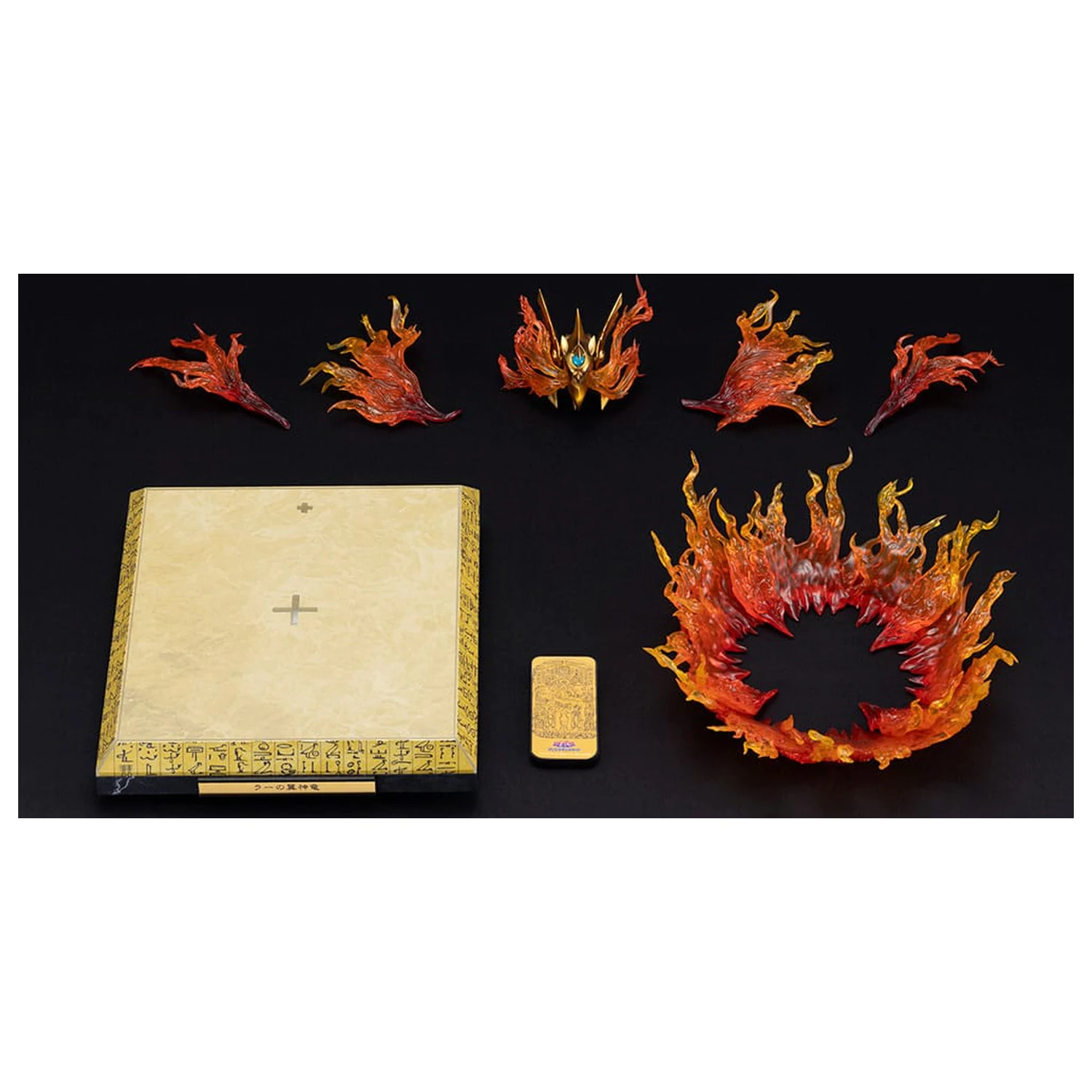 Yu-Gi-Oh! PVC Statuie Accesorii The Winged Dragon of Ra Egyptian God Expansion Set de piese poza produsului