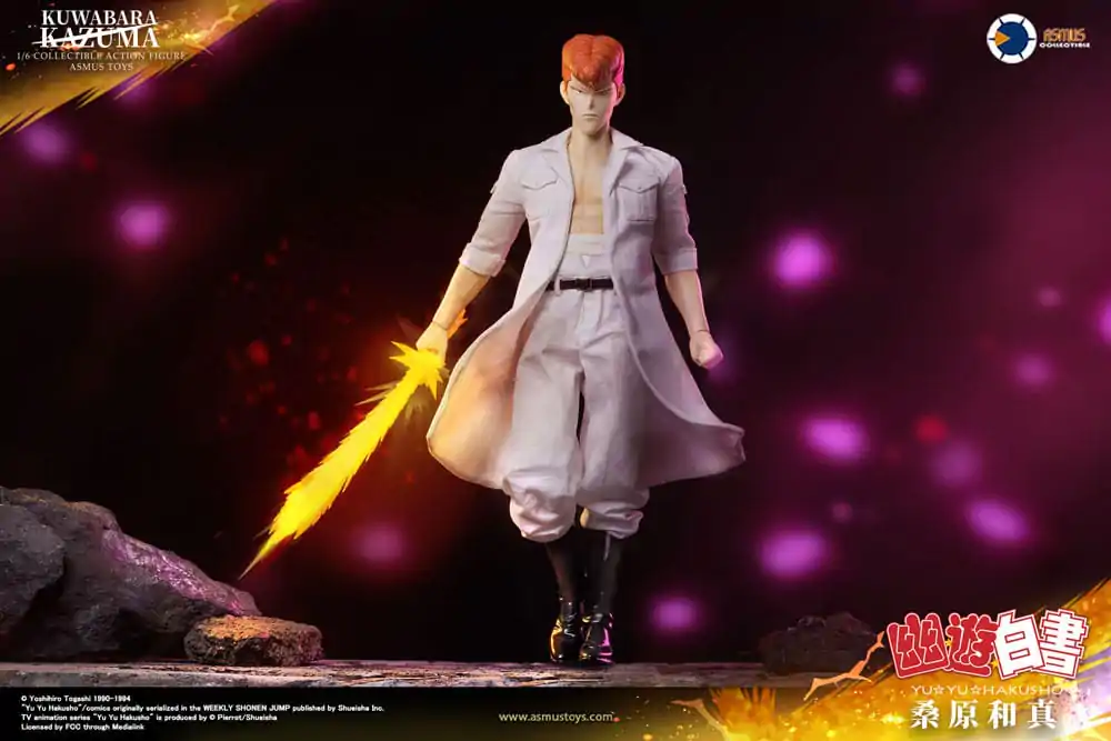 Figurină de acțiune Yu Yu Hakusho 1/6 Kazuma Kuwabara (Versiune de lux) 30 cm poza produsului