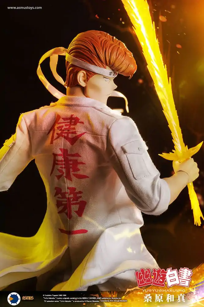 Figurină de acțiune Yu Yu Hakusho 1/6 Kazuma Kuwabara (Versiune de lux) 30 cm poza produsului