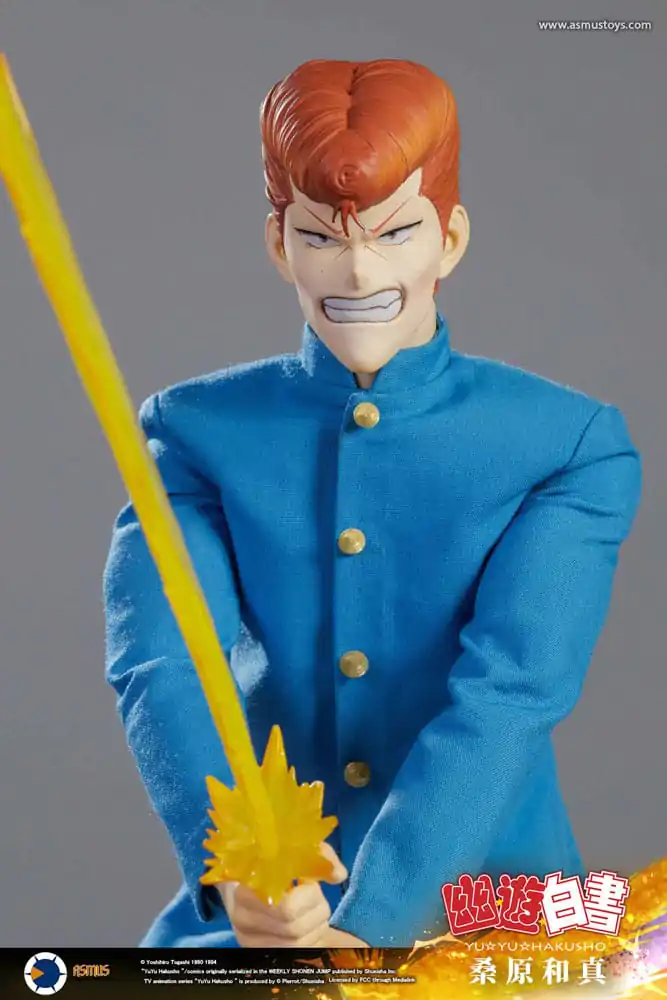Figurină de acțiune Yu Yu Hakusho 1/6 Kazuma Kuwabara (Versiune de lux) 30 cm poza produsului