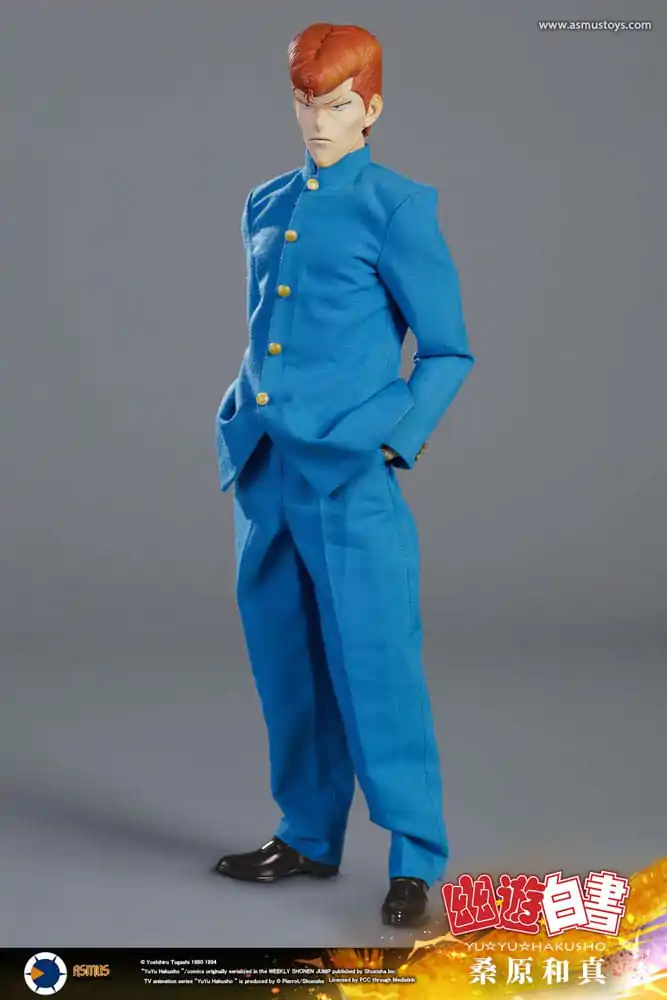 Figurină de acțiune Yu Yu Hakusho 1/6 Kazuma Kuwabara (Versiune de lux) 30 cm poza produsului