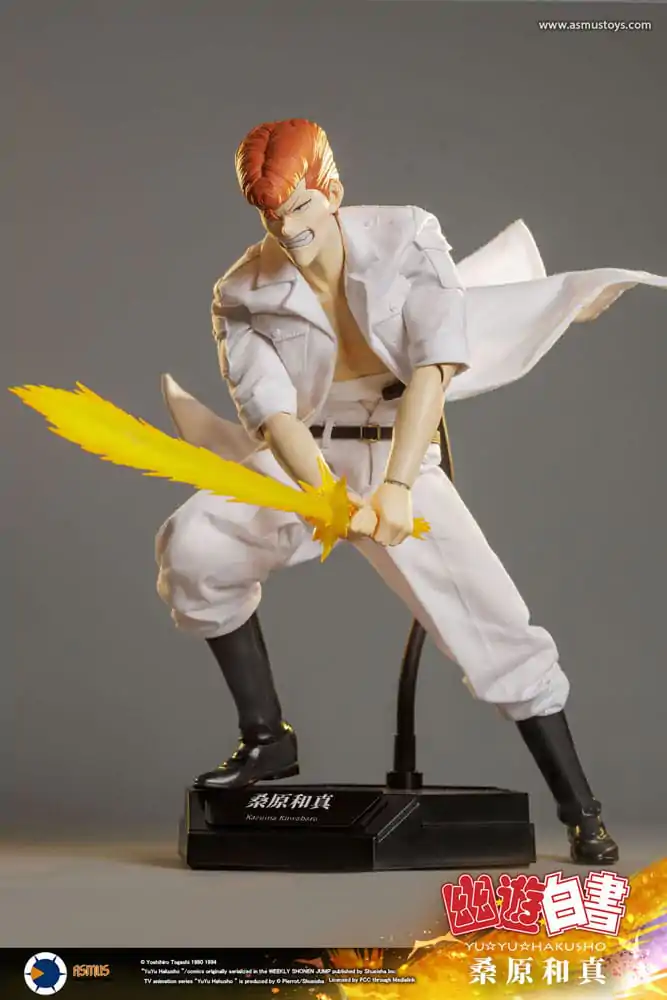 Figurină de acțiune Yu Yu Hakusho 1/6 Kazuma Kuwabara (Versiune de lux) 30 cm poza produsului