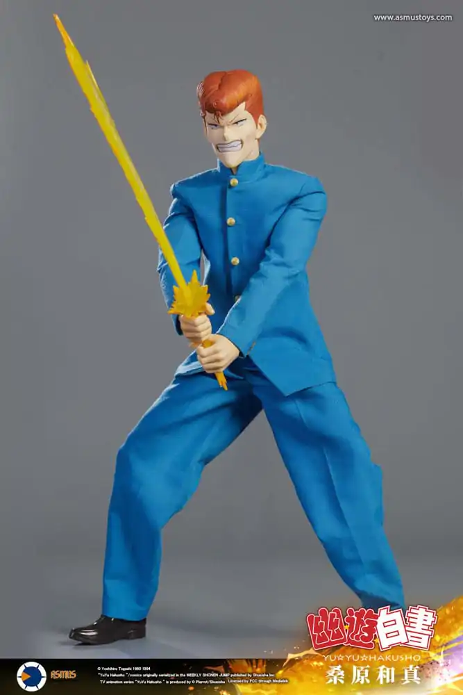 Figurină de acțiune Yu Yu Hakusho 1/6 Kazuma Kuwabara (Versiune de lux) 30 cm poza produsului
