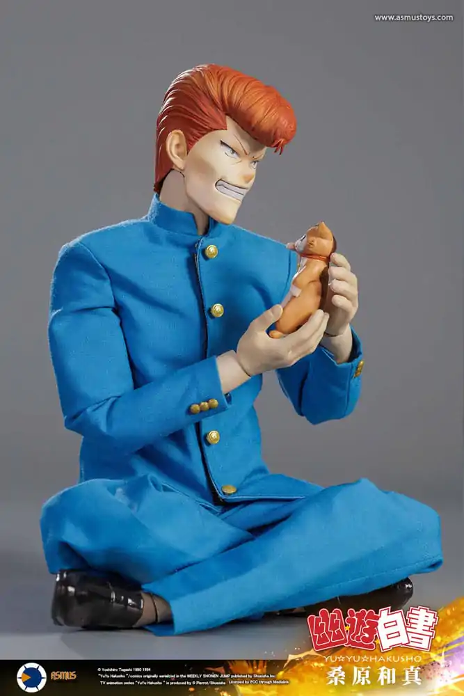 Figurină de acțiune Yu Yu Hakusho 1/6 Kazuma Kuwabara (Versiune de lux) 30 cm poza produsului