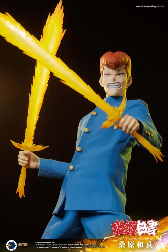 Figurină de acțiune Yu Yu Hakusho 1/6 Kazuma Kuwabara (Versiune de lux) 30 cm poza produsului
