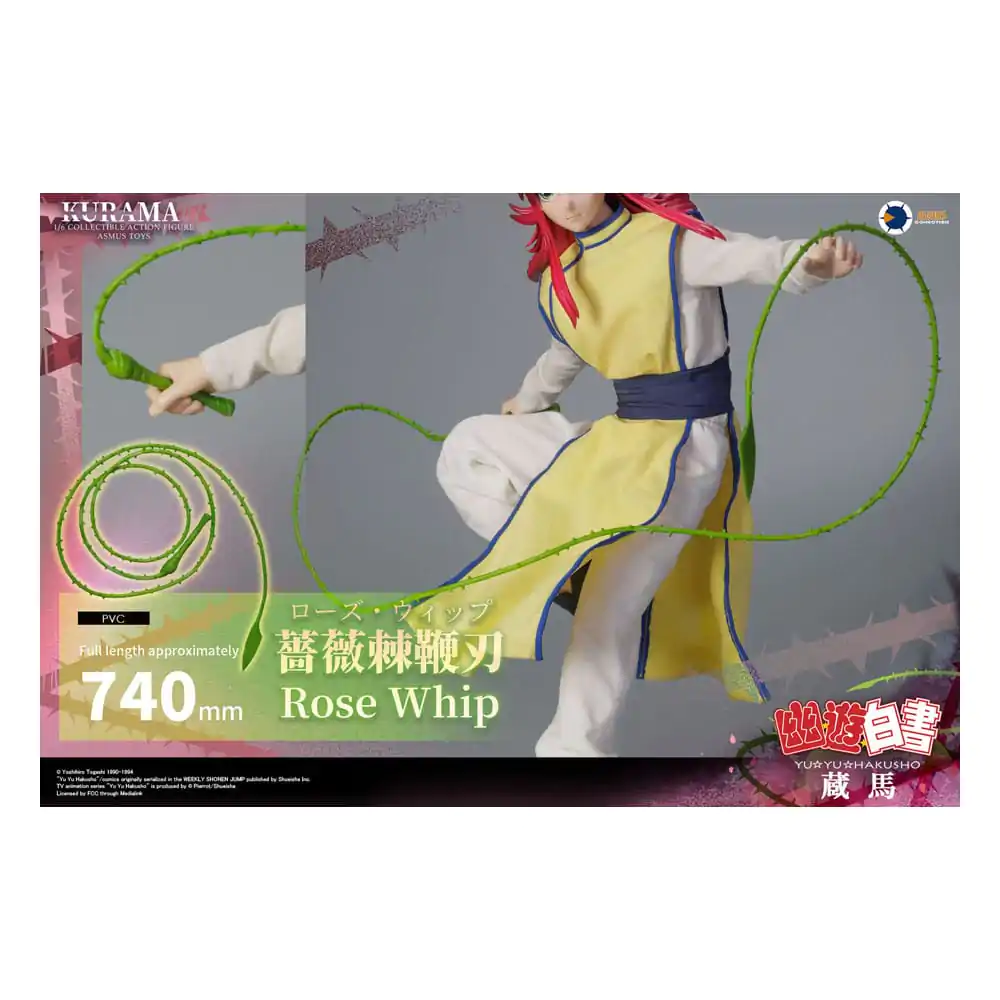 Figurină Acțiune Yu Yu Hakusho 1/6 Kurama (Ediție de Lux) 30 cm poza produsului