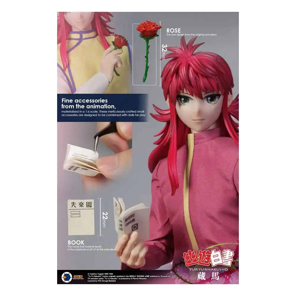 Figurină Acțiune Yu Yu Hakusho 1/6 Kurama (Ediție de Lux) 30 cm poza produsului