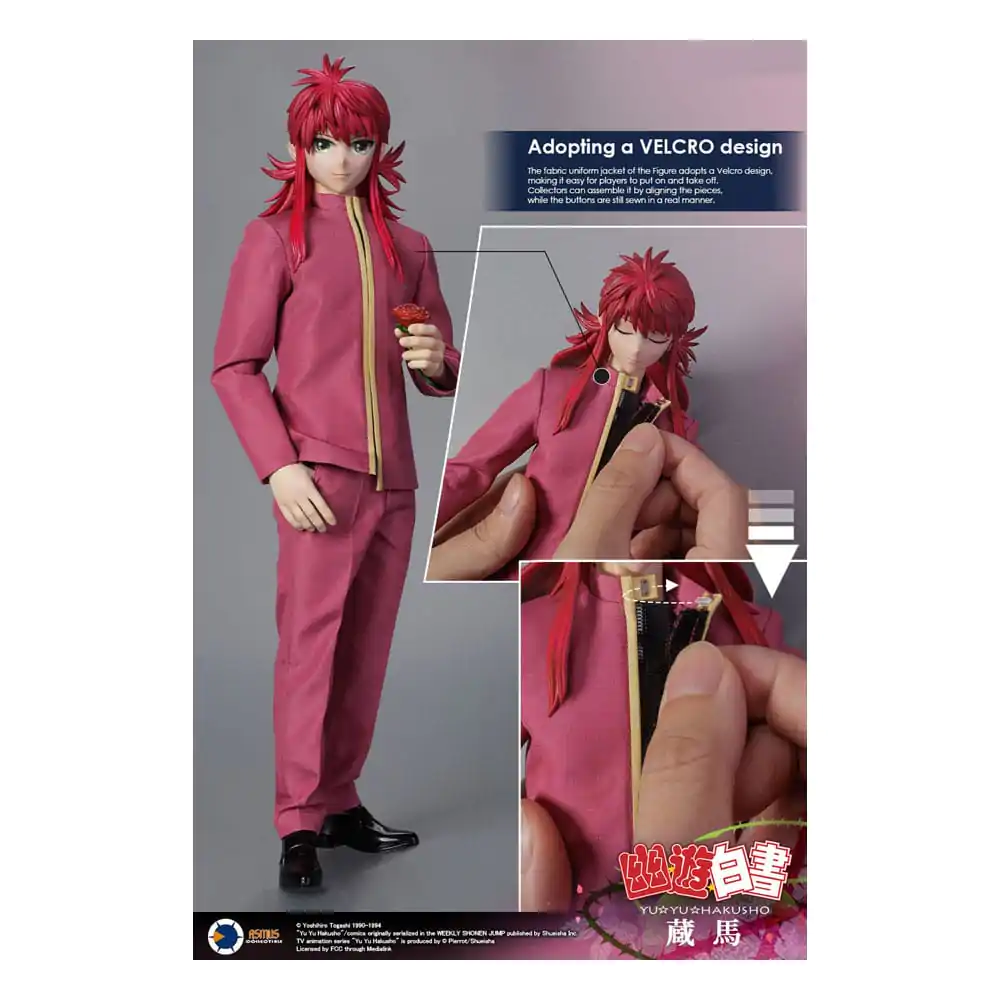 Figurină Acțiune Yu Yu Hakusho 1/6 Kurama (Ediție de Lux) 30 cm poza produsului