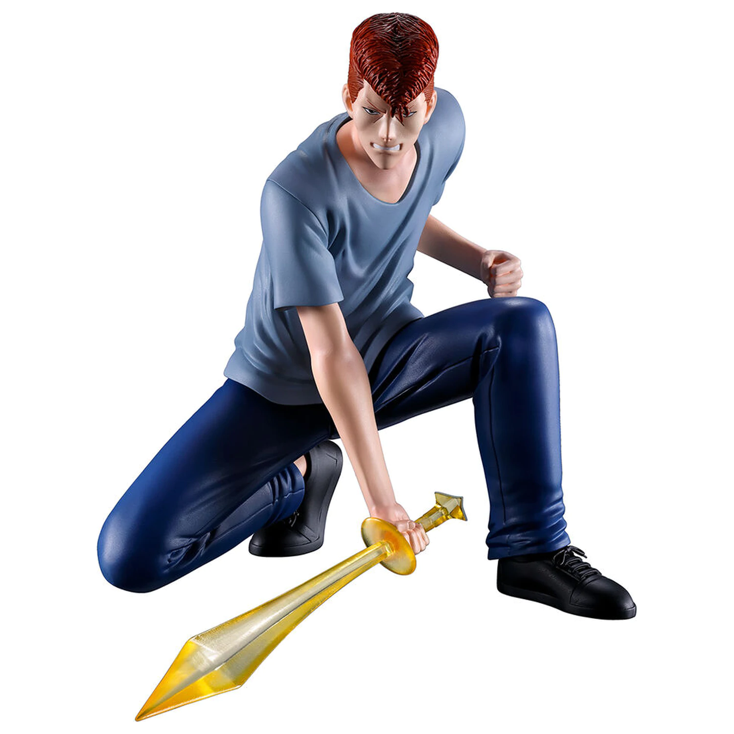 Yu Yu Hakusho Chapter Black Saga Kazuma Kuwabara Ichibansho figurina 16cm poza produsului
