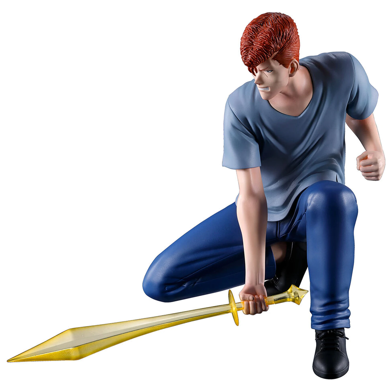 Yu Yu Hakusho Chapter Black Saga Kazuma Kuwabara Ichibansho figurina 16cm poza produsului