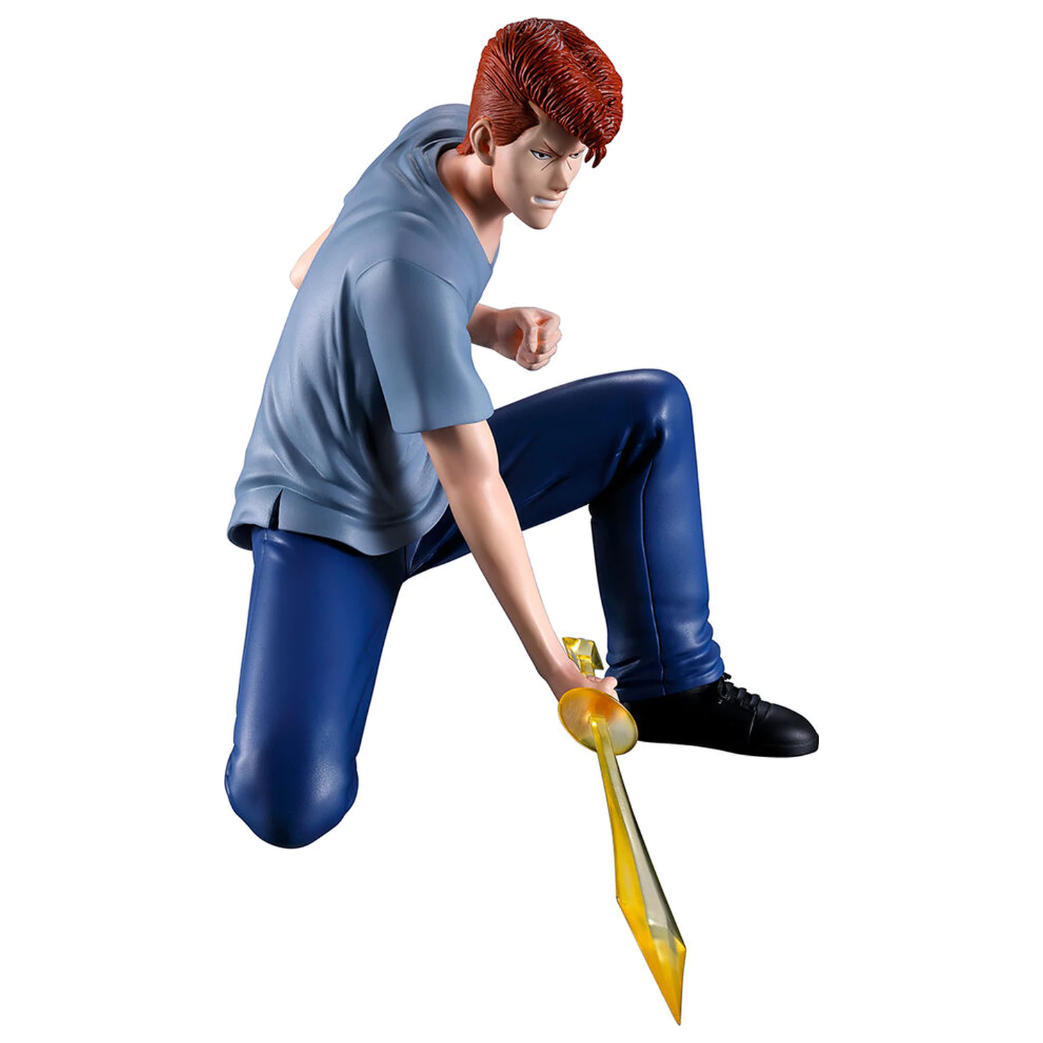 Yu Yu Hakusho Chapter Black Saga Kazuma Kuwabara Ichibansho figurina 16cm poza produsului