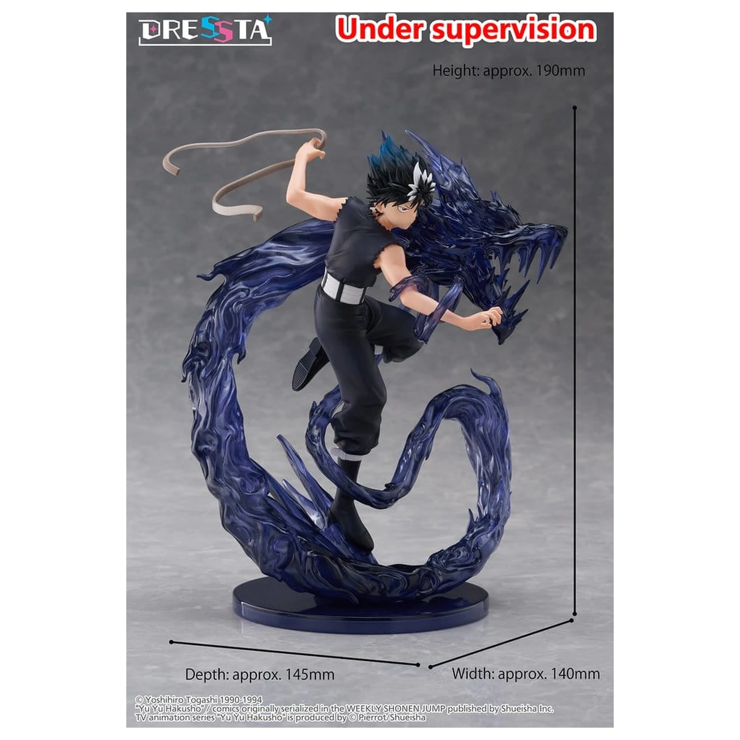 Yu Yu Hakusho figurina din PVC Dressta Hiei 18 cm poza produsului