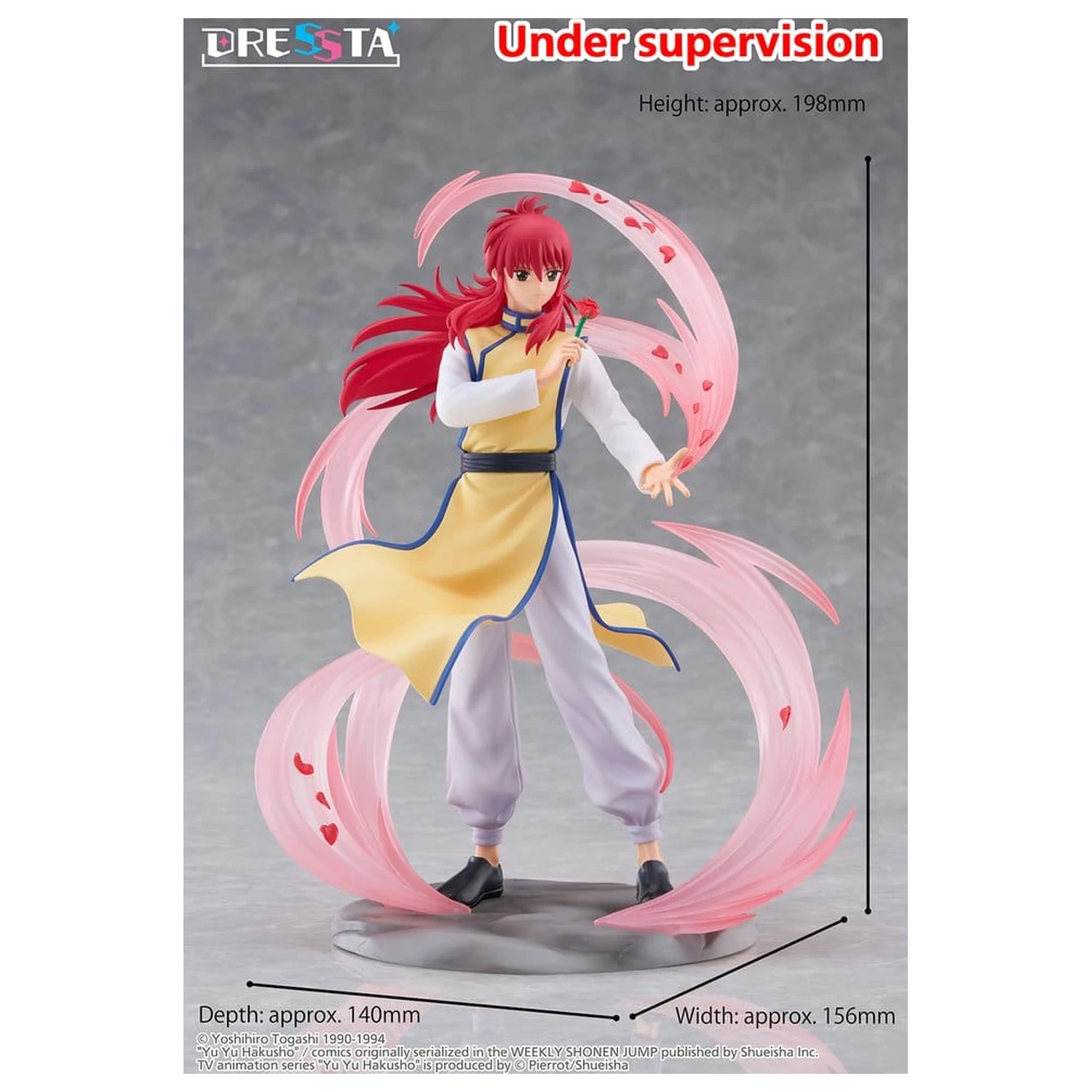Yu Yu Hakusho Dressta figurină din PVC Kurama 18 cm poza produsului
