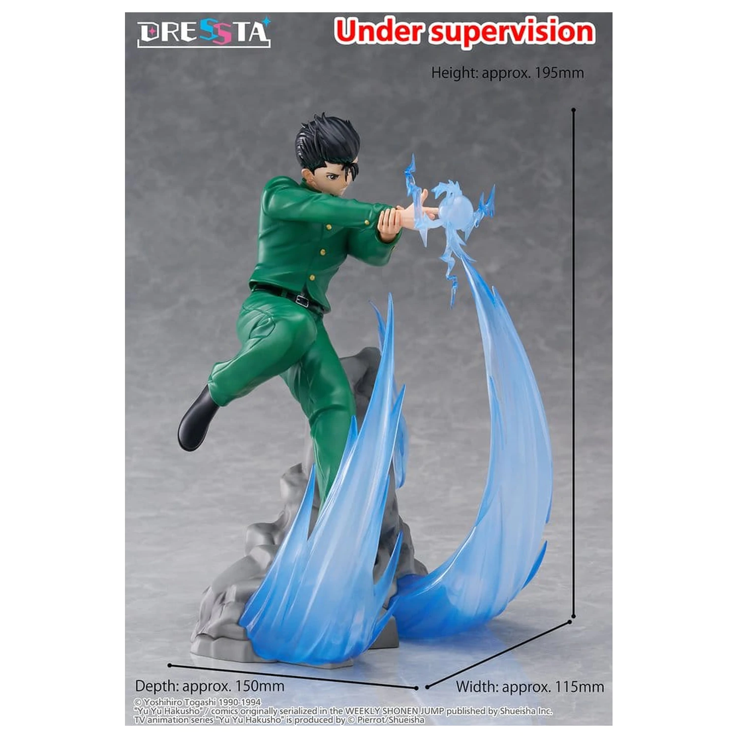 Figurină din PVC Yu Yu Hakusho Dressta Yusuke Urameshi 18 cm poza produsului