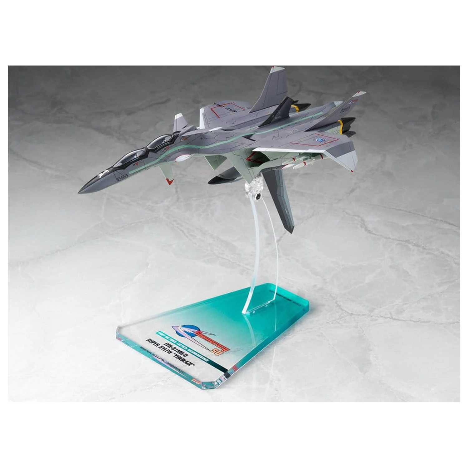 Kit de model Yukikaze Fairy Air Force Tactical Reconnaissance 1/100 FFR-31MR/D Super Sylph Yukikaze Renewal Ver. 22 cm poza produsului