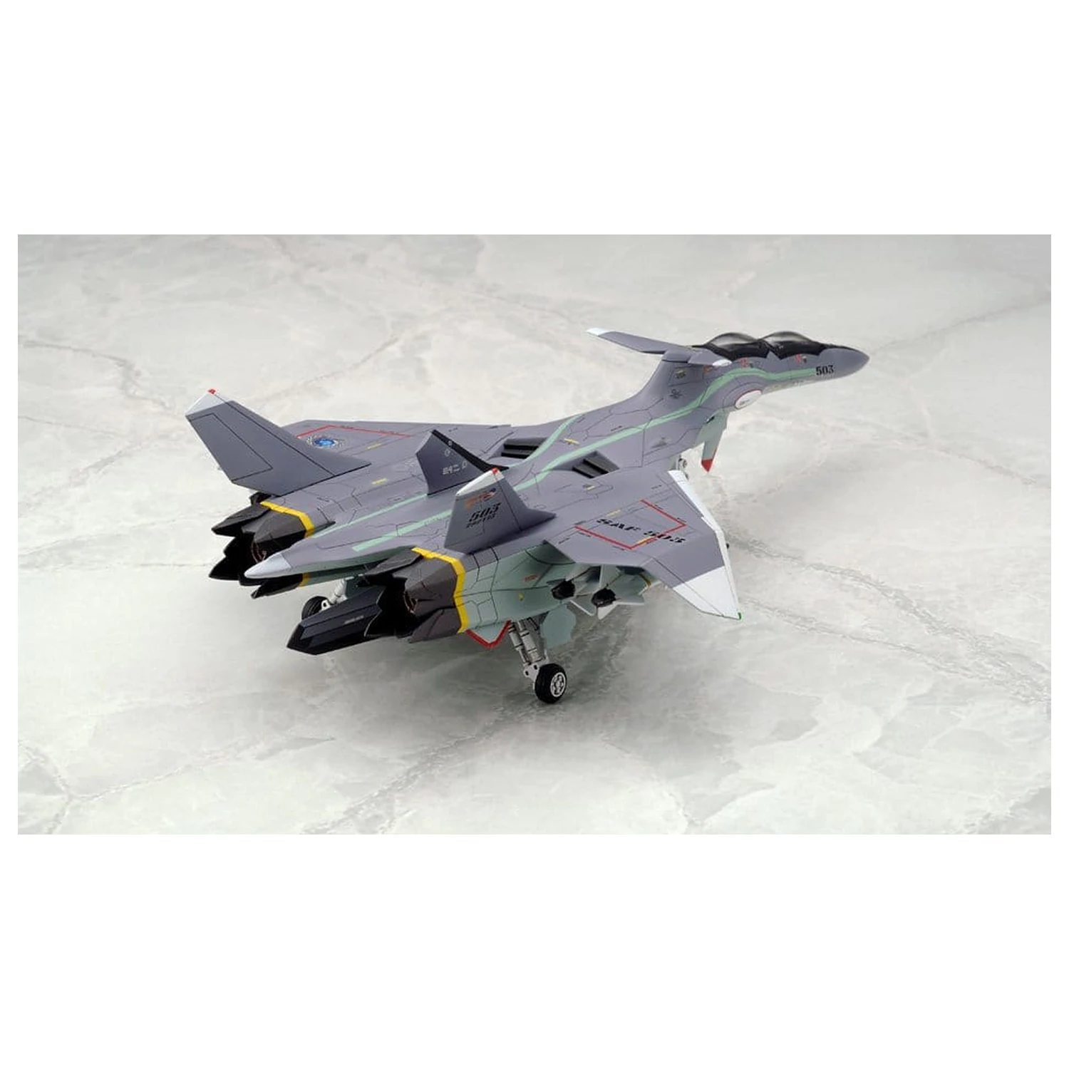 Kit de model Yukikaze Fairy Air Force Tactical Reconnaissance 1/100 FFR-31MR/D Super Sylph Yukikaze Renewal Ver. 22 cm poza produsului