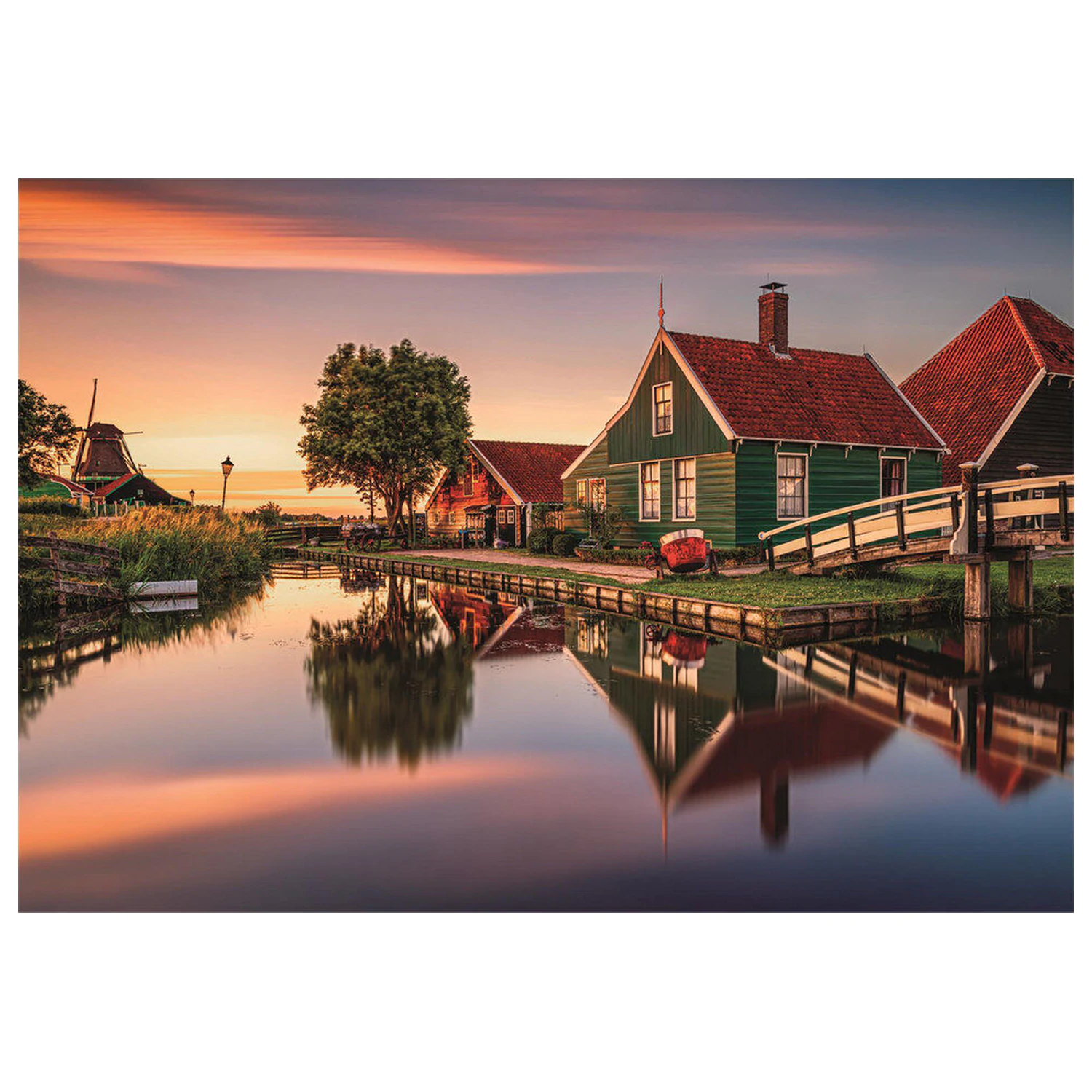 Zaanse Schans puzzle 1500 de piese poza produsului
