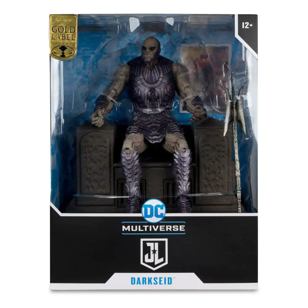 Zack Snyder's Justice League DC Multiverse Figurina Mega de Acțiune Darkseid cu Tron (Gold Label) 24 cm poza produsului