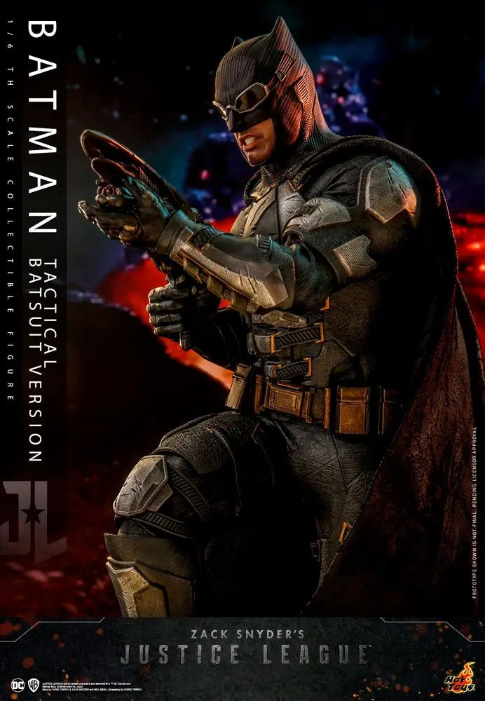 Figurină de acțiune Zack Snyder`s Justice League 1/6 Batman (Tactical Batsuit Version) 33 cm poza produsului