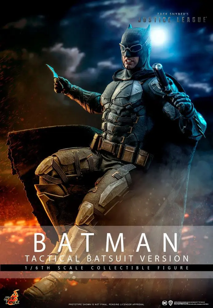 Figurină de acțiune Zack Snyder`s Justice League 1/6 Batman (Tactical Batsuit Version) 33 cm poza produsului