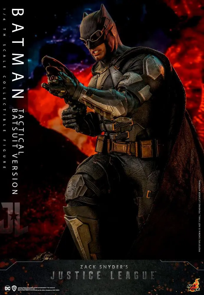 Figurină de acțiune Zack Snyder`s Justice League 1/6 Batman (Tactical Batsuit Version) 33 cm poza produsului