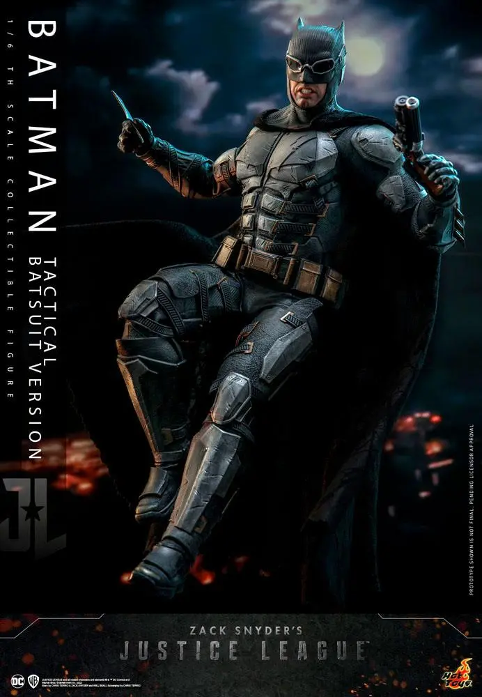 Figurină de acțiune Zack Snyder`s Justice League 1/6 Batman (Tactical Batsuit Version) 33 cm poza produsului