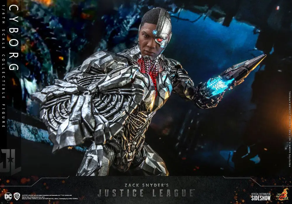 Figurină de acțiune Zack Snyder`s Justice League 1/6 Cyborg 32 cm poza produsului