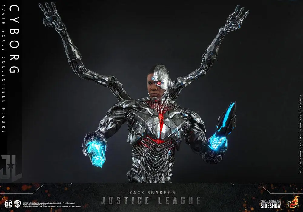 Figurină de acțiune Zack Snyder`s Justice League 1/6 Cyborg 32 cm poza produsului