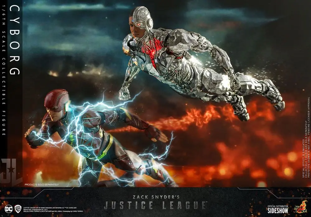Figurină de acțiune Zack Snyder`s Justice League 1/6 Cyborg 32 cm poza produsului