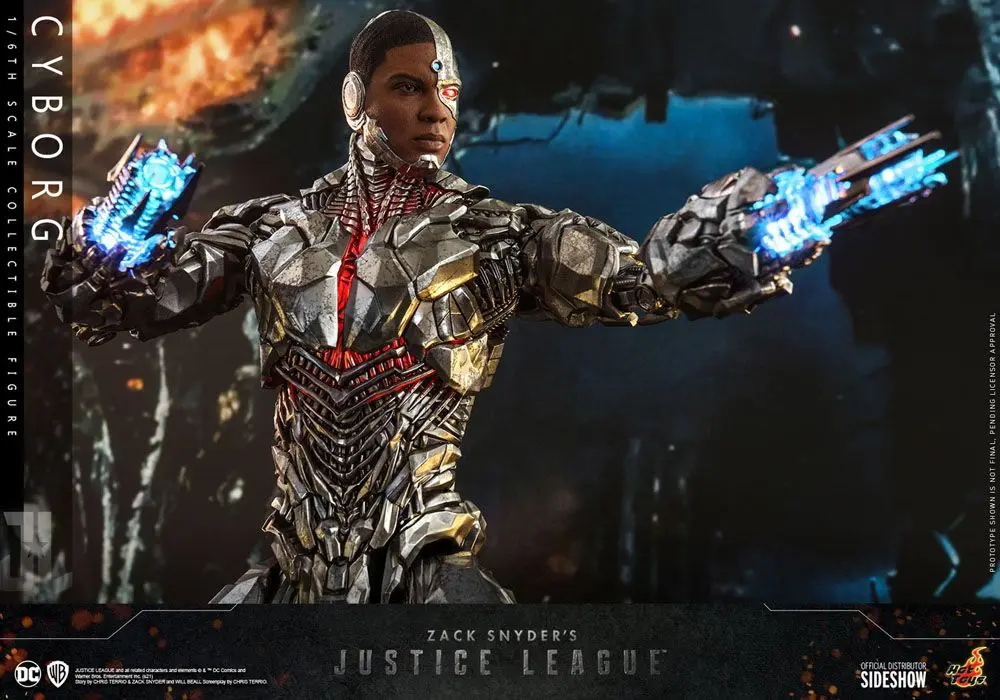 Figurină de acțiune Zack Snyder`s Justice League 1/6 Cyborg 32 cm poza produsului