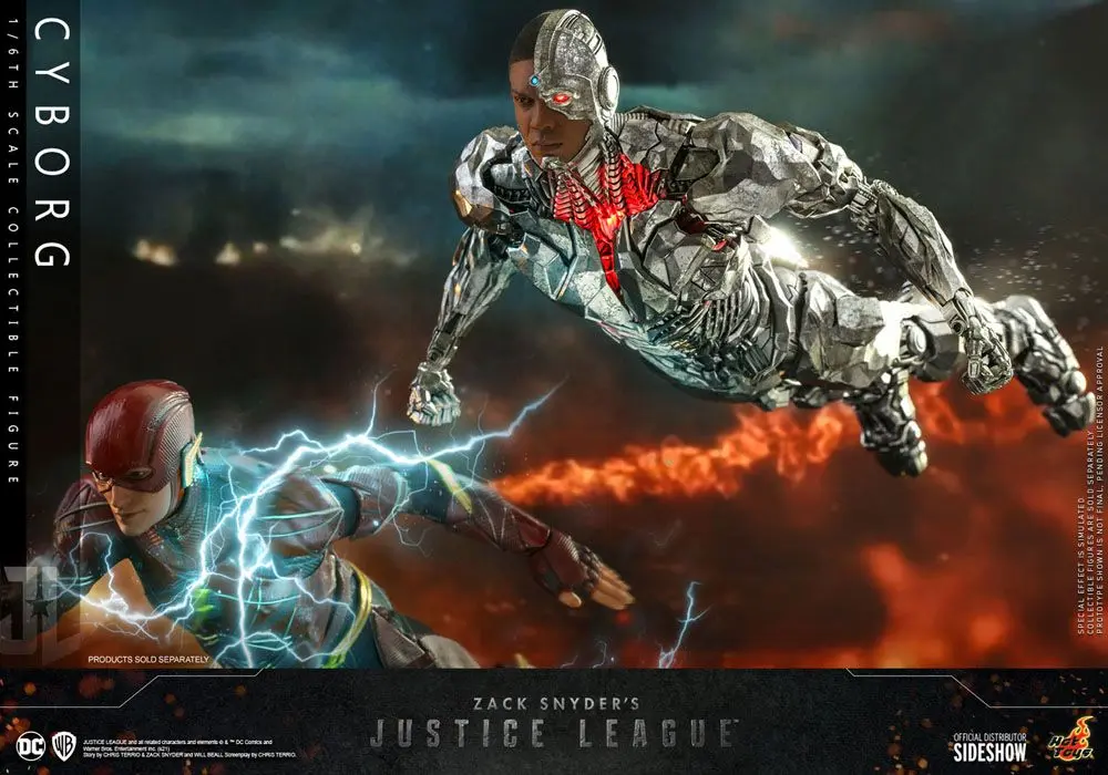 Figurină de acțiune Zack Snyder`s Justice League 1/6 Cyborg 32 cm poza produsului