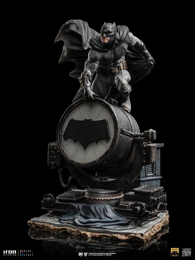 Statuie artistică de lux la scară 1/10 Batman pe Batsignal 28 cm poza produsului