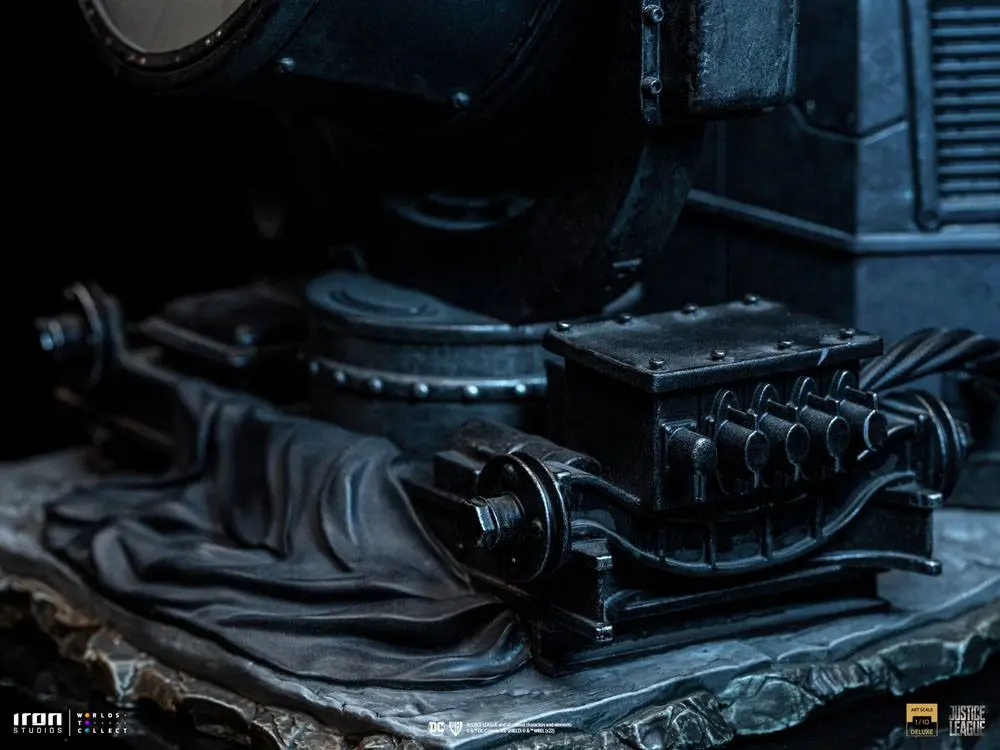 Statuie artistică de lux la scară 1/10 Batman pe Batsignal 28 cm poza produsului