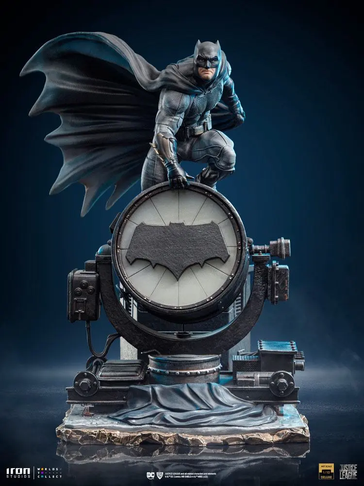 Statuie artistică de lux la scară 1/10 Batman pe Batsignal 28 cm poza produsului