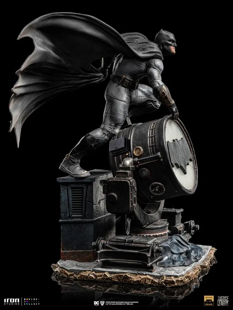 Statuie artistică de lux la scară 1/10 Batman pe Batsignal 28 cm poza produsului