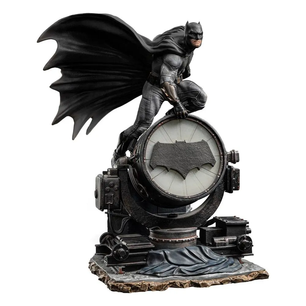Statuie artistică de lux la scară 1/10 Batman pe Batsignal 28 cm poza produsului