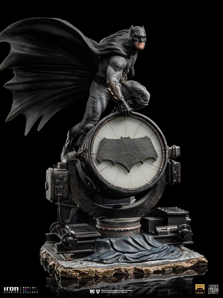 Statuie artistică de lux la scară 1/10 Batman pe Batsignal 28 cm poza produsului