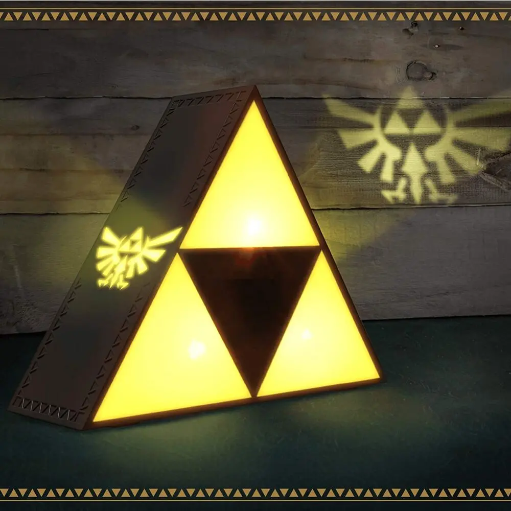 Zelda Triforce lumina poza produsului
